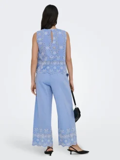 Sale JDYMARINA Wide leg fit Bukser i wide fit Dame Bukser