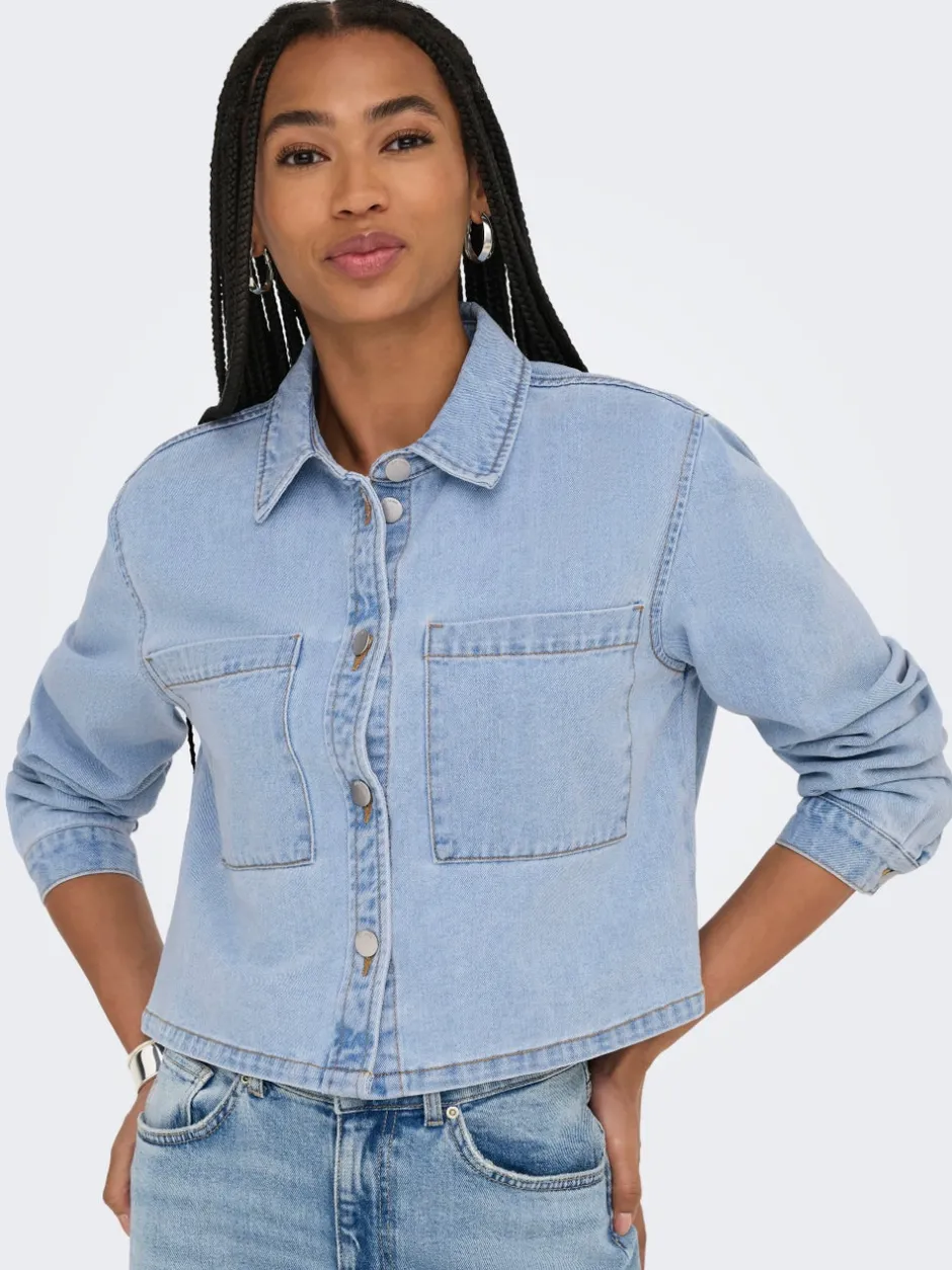 Outlet JDYMARLY Denim-skjorte Dame Skjorter