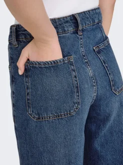 Clearance JDYMAYA Høj talje Wide leg fit Jeans Dame Jeans|Jeans