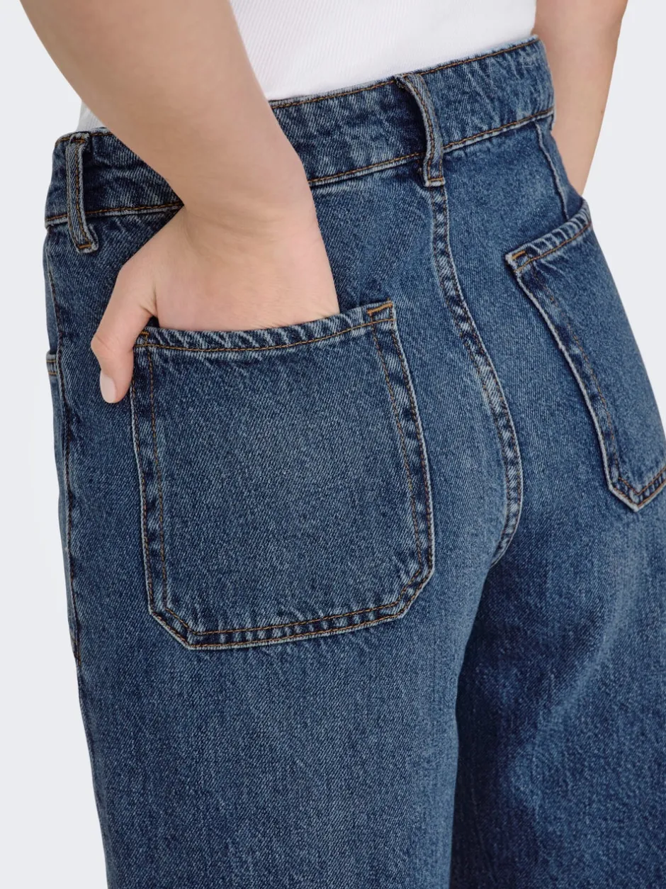 Clearance JDYMAYA Høj talje Wide leg fit Jeans Dame Jeans|Jeans
