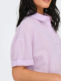 Hot JDYMILA Hør Midikjole Dame Kjoler