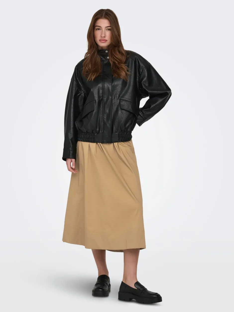 Clearance JDYMIO Nederdel Midinederdel Dame Nederdele