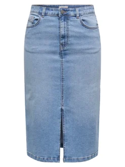 Online JDYMOON Denim Denim-nederdel Midinederdel Dame Nederdele|Denimnederdele