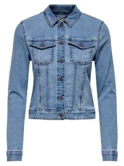 JDYMOON Denimjakke Dame Jakker Og Frakker|Double Denim