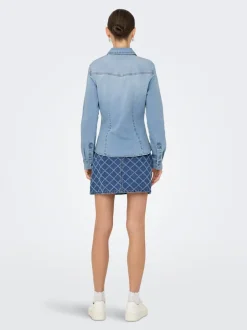 Sale JDYMOON Denim-skjorte Dame Skjorter
