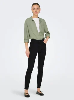Discount JDYMOON Høj talje Skinny fit Ankellængde Jeans Dame Jeans|Jeans