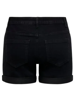 Online JDYMOON Mellemhøj talje Regular fit Denim-shorts Dame Shorts|Double Denim