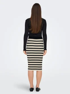 Discount JDYNANNA Striknederdel Midinederdel Dame Nederdele