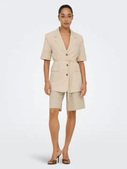 New JDYNAOMI Hør Blazer Dame Blazere & Veste