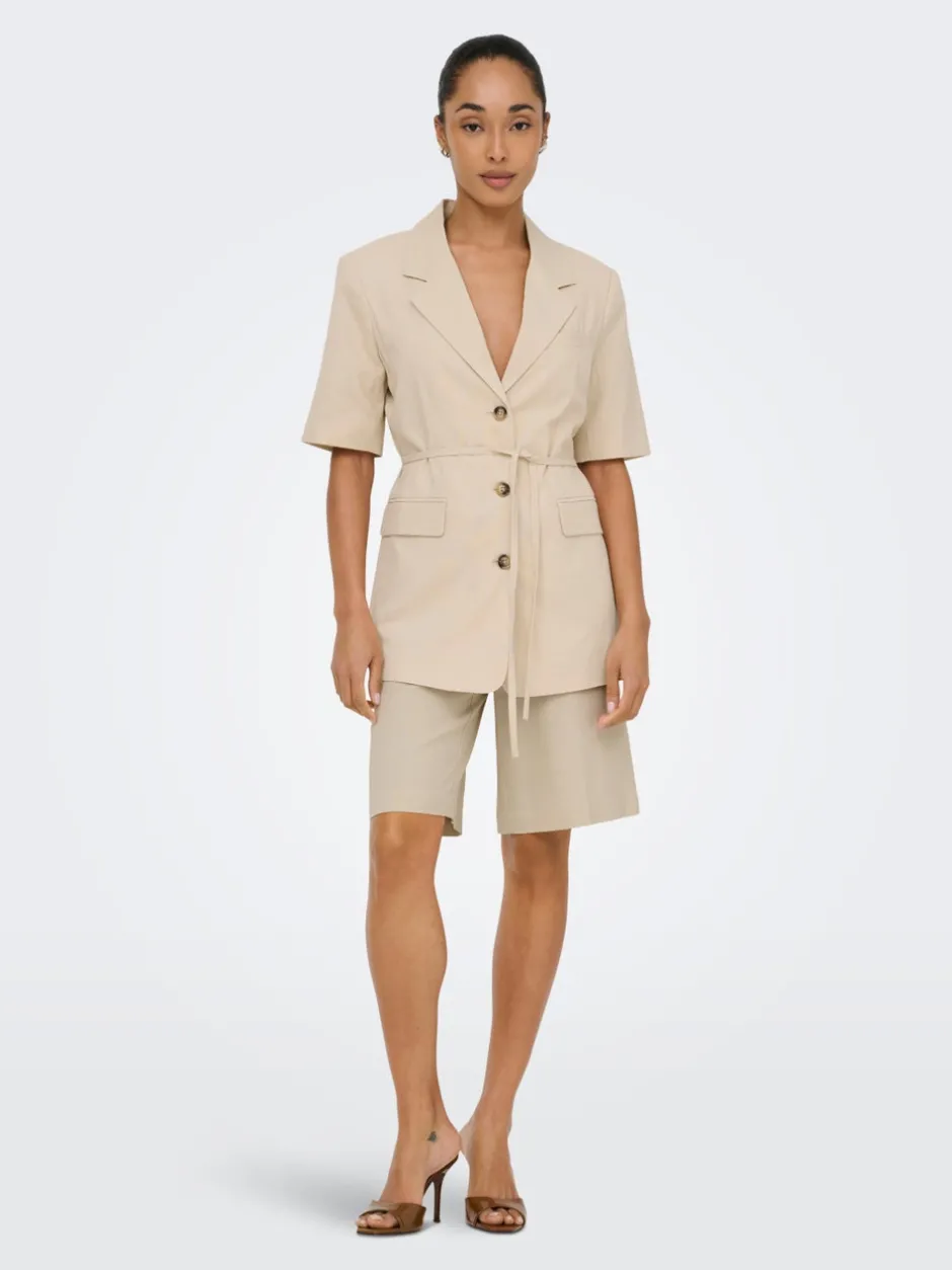 New JDYNAOMI Hør Blazer Dame Blazere & Veste