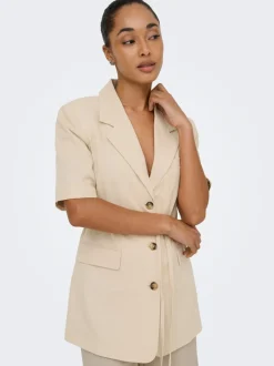New JDYNAOMI Hør Blazer Dame Blazere & Veste