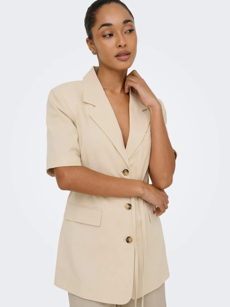 New JDYNAOMI Hør Blazer Dame Blazere & Veste