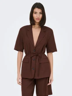 Clearance JDYNAOMI Hør Blazer Dame Blazere & Veste