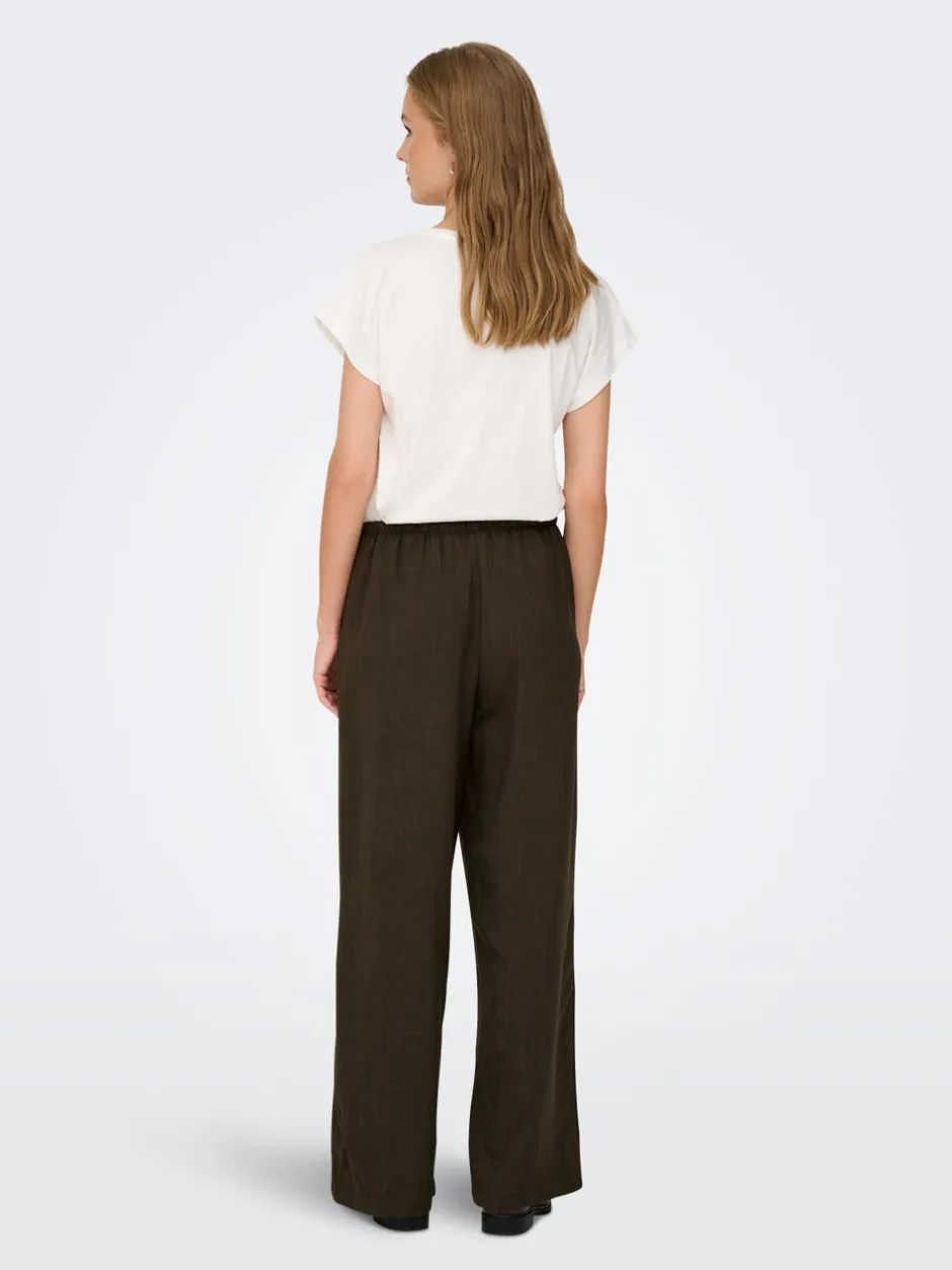 Clearance JDYNINA Wide leg fit Bukser i wide fit Dame Bukser