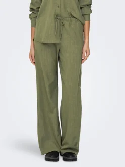 New JDYNINA Wide leg fit Bukser i wide fit Dame Bukser