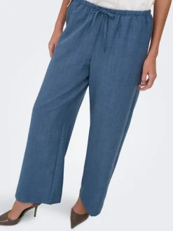 JDYNINA Wide leg fit Bukser i wide fit Dame Bukser