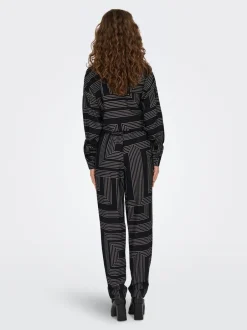 Best JDYPEPPER Loose fit Bukser i wide fit Dame Bukser