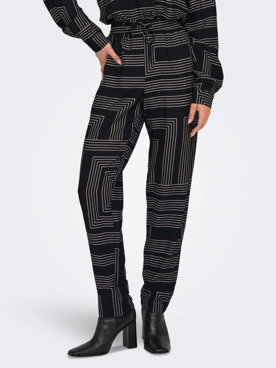 Best JDYPEPPER Loose fit Bukser i wide fit Dame Bukser