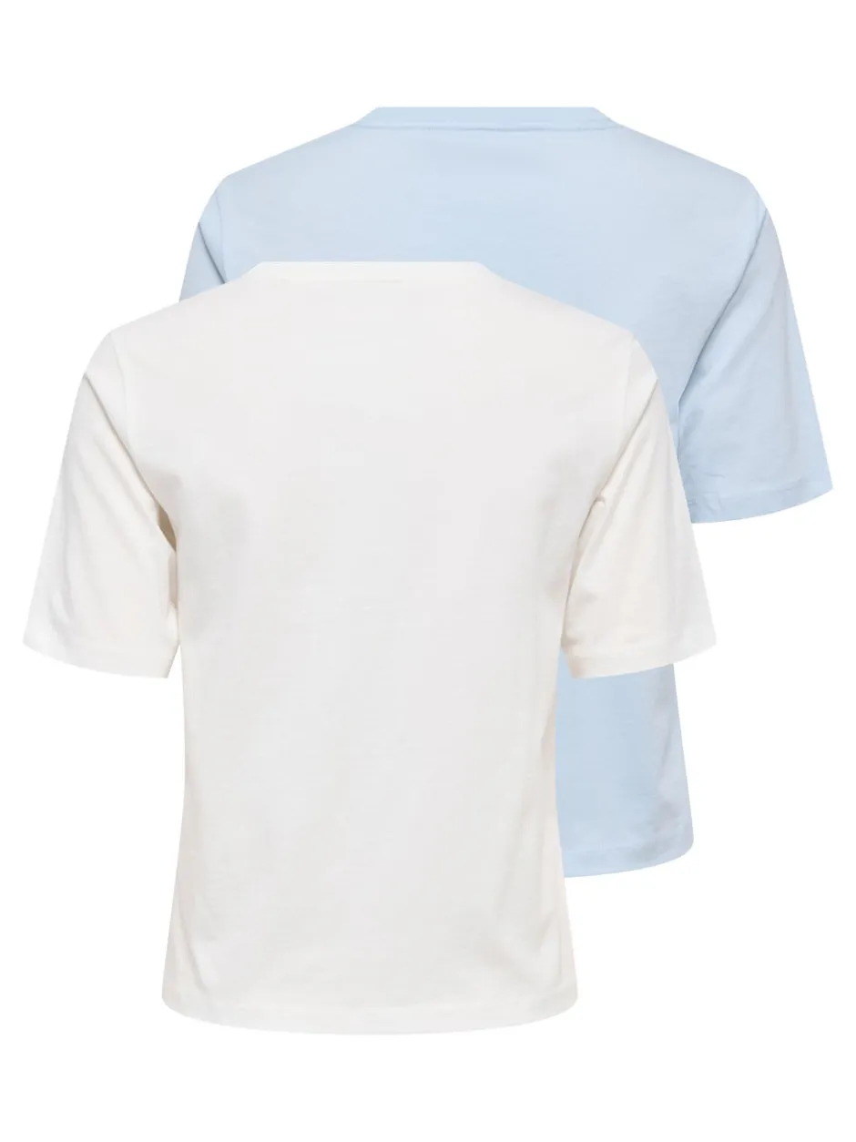 Online JDYREX 2-pack T-shirt Dame Toppe