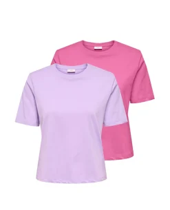 Best JDYREX 2-pack T-shirt Dame Toppe