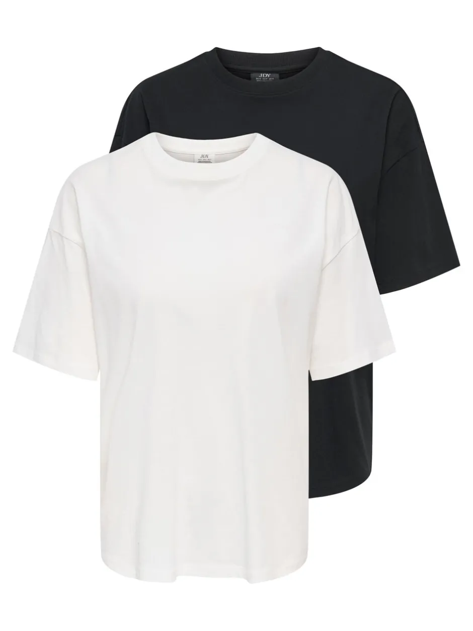 Online JDYREX 2-pack T-shirt Dame Toppe