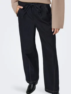 Outlet JDYRICKY Mellemhøj talje Wide leg fit Jeans Dame Jeans|Jeans