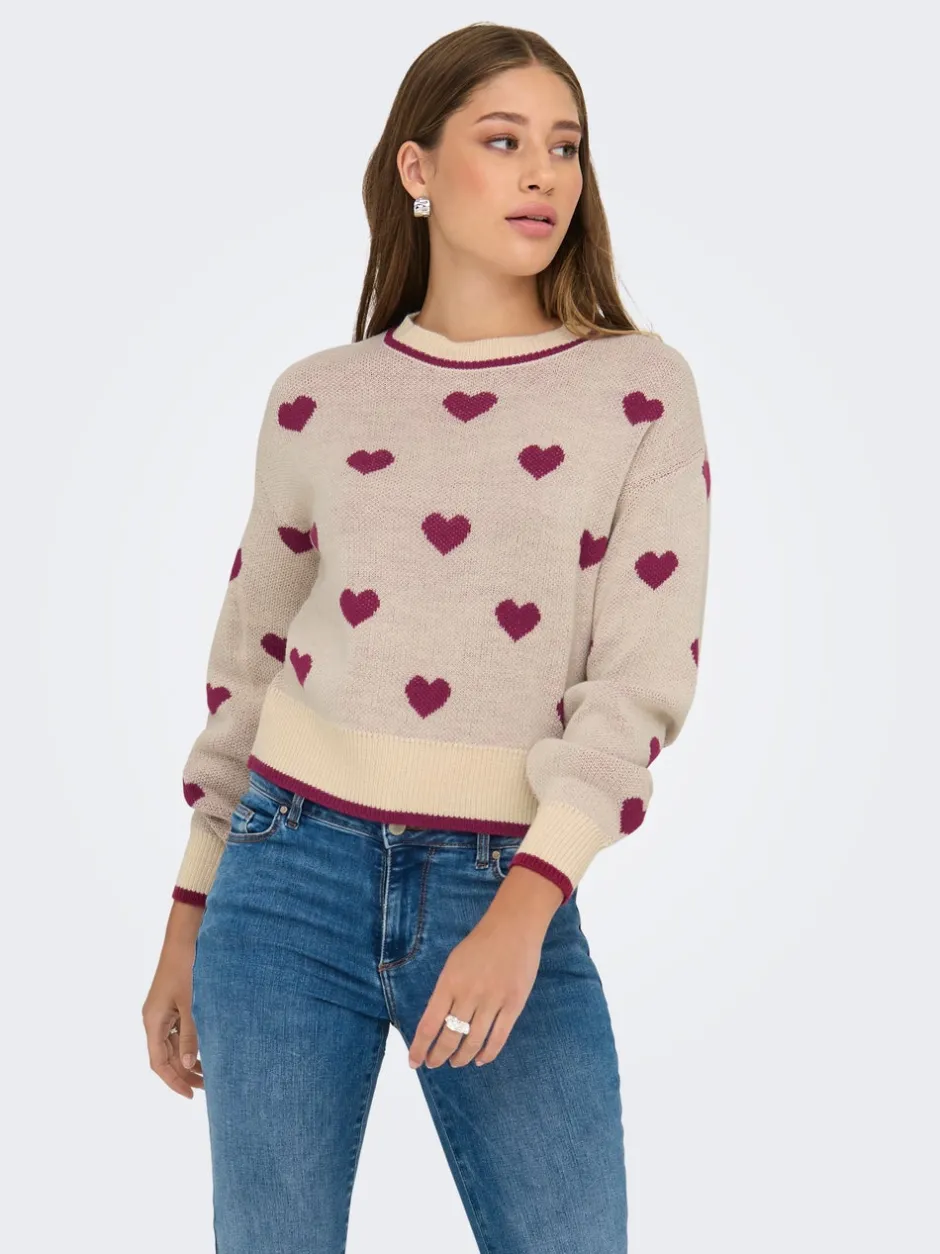 JDYROMANCE Striktrøje Dame Strik & Cardigans
