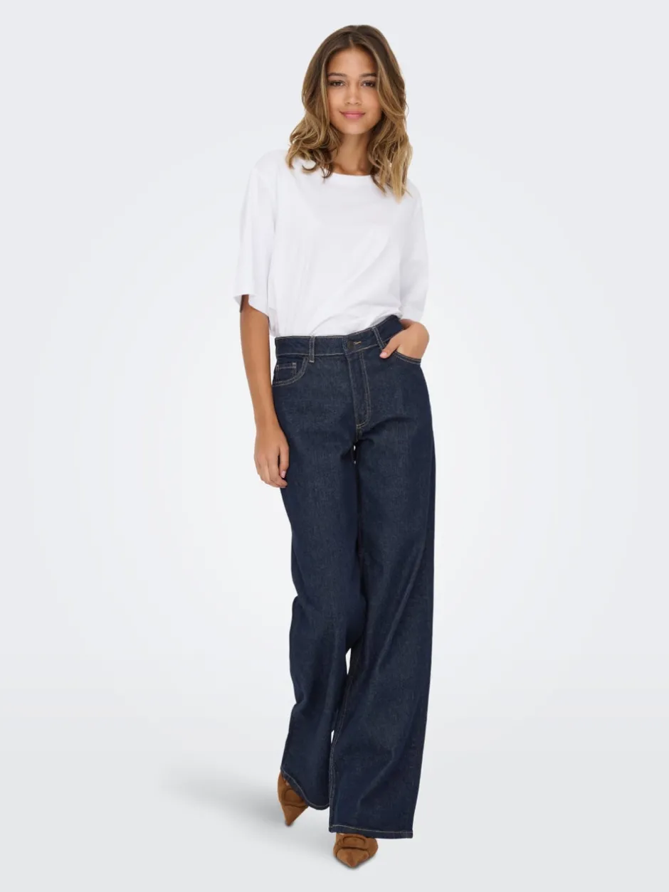 Online JDYRUBY Mellemhøj talje Loose fit Jeans Dame Jeans|Jeans