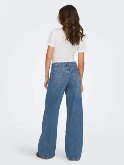 Discount JDYRUBY Mellemhøj talje Loose fit Jeans Dame Jeans|Jeans