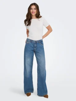 Discount JDYRUBY Mellemhøj talje Loose fit Jeans Dame Jeans|Jeans