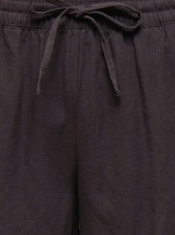 JDYSAY Høj talje Regular fit Hør Shorts Dame Shorts