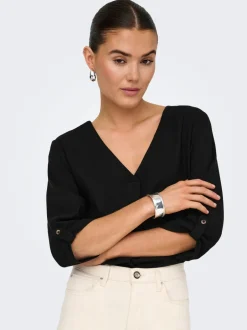 Online JDYSAY Hør Top Dame Toppe