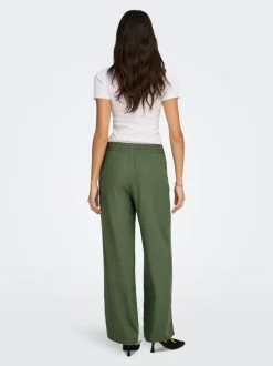 Discount JDYSAY Loose fit Hør Bukser i wide fit Dame Bukser