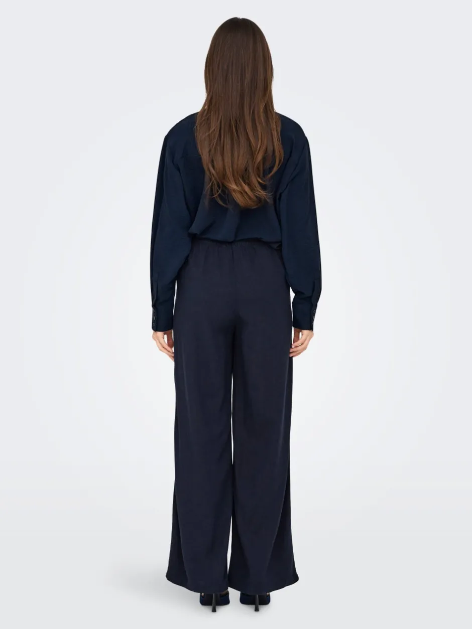 New JDYSAY Loose fit Hør Bukser i wide fit Dame Bukser