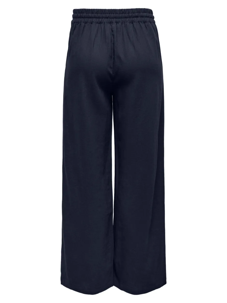 New JDYSAY Loose fit Hør Bukser i wide fit Dame Bukser