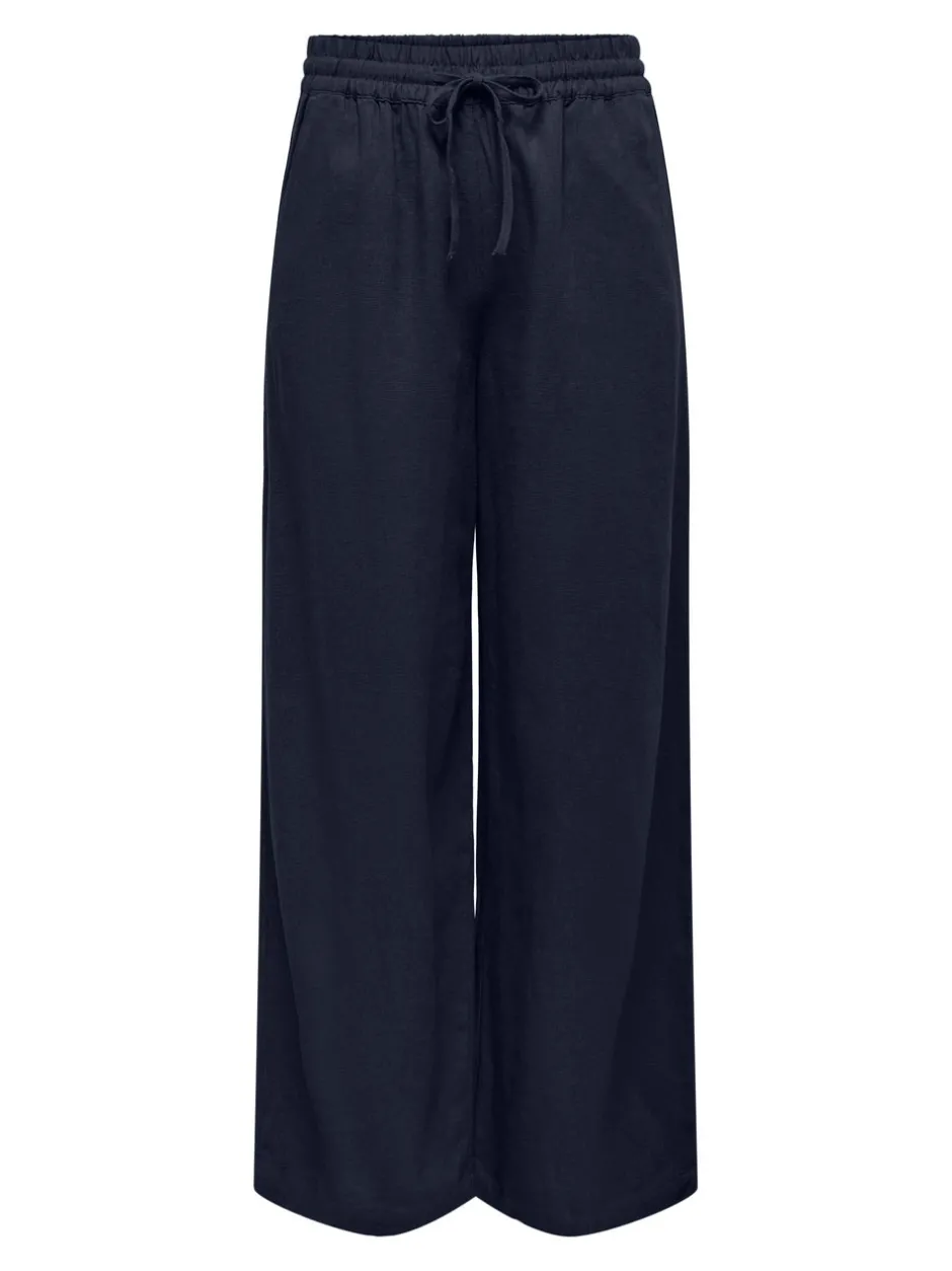 New JDYSAY Loose fit Hør Bukser i wide fit Dame Bukser