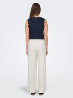 Clearance JDYSAY Loose fit Hør Bukser i wide fit Dame Bukser