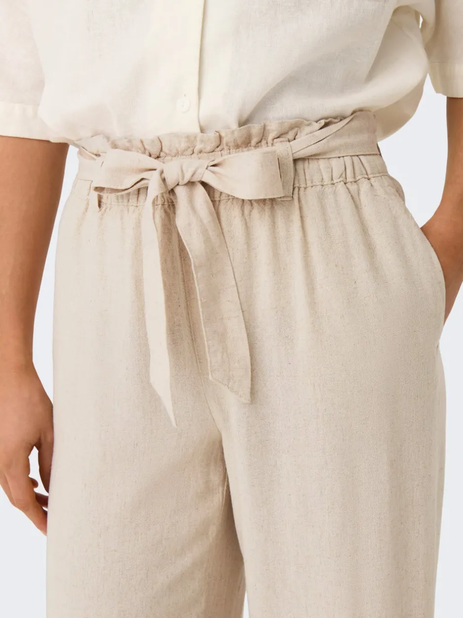 Outlet JDYSAY Loose fit Hør Bukser Dame Bukser