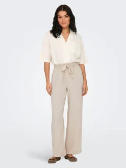 Outlet JDYSAY Loose fit Hør Bukser Dame Bukser