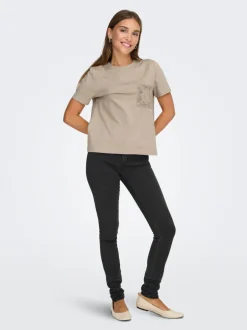 Hot JDYSELMA T-shirt Dame Toppe