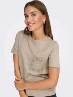 Hot JDYSELMA T-shirt Dame Toppe