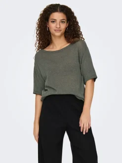 Outlet JDYSHINE Strikket T-shirt Dame Strik & Cardigans