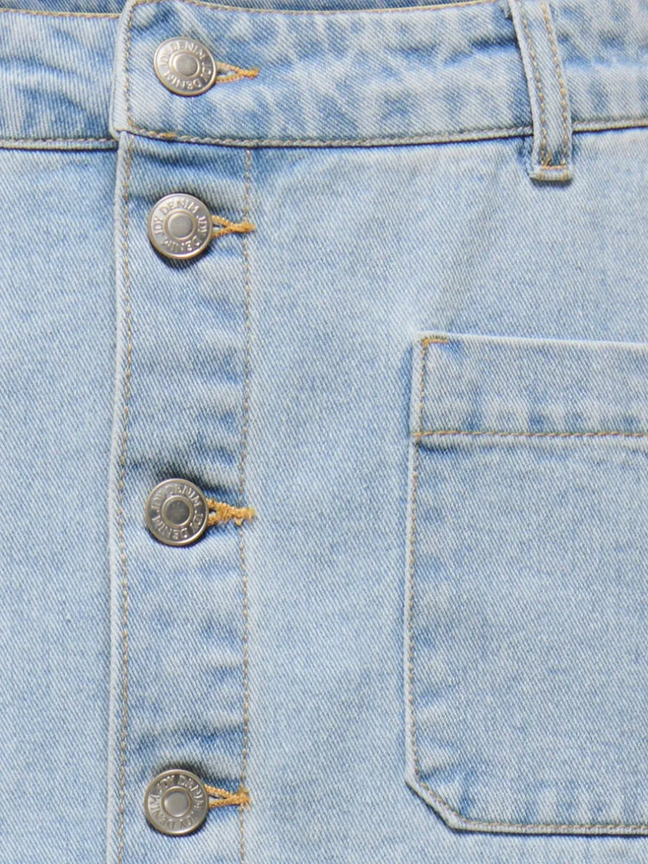 Outlet JDYSHIRAZ Denim-nederdel Mininederdel Dame Nederdele
