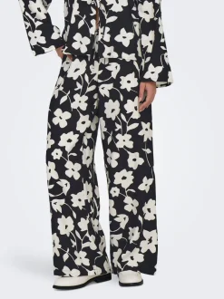 Sale JDYSILAS Wide leg fit Bukser i wide fit Dame Bukser