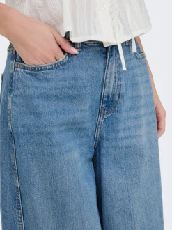 Discount JDYSUSIE Mellemhøj talje Barrel fit Jeans Dame Jeans|Jeans