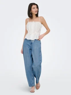 Discount JDYSUSIE Mellemhøj talje Barrel fit Jeans Dame Jeans|Jeans