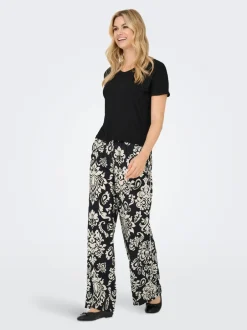New JDYTAMI Wide leg fit Bukser i wide fit Dame Bukser