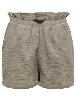 Hot JDYTHEIS Mellemhøj talje Regular fit Paperbag-shorts Dame Shorts