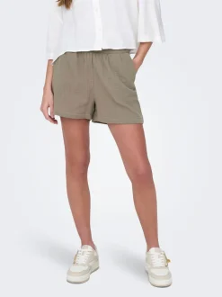 Hot JDYTHEIS Mellemhøj talje Regular fit Paperbag-shorts Dame Shorts