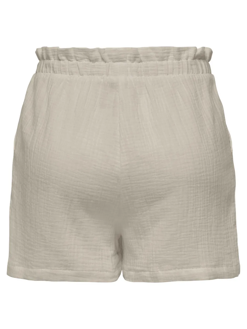 Outlet JDYTHEIS Mellemhøj talje Regular fit Paperbag-shorts Dame Shorts